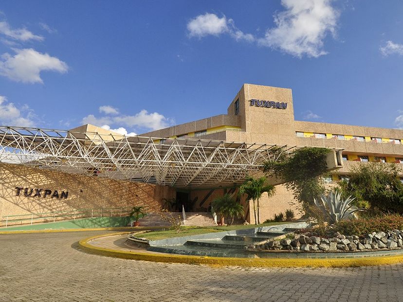 Panoramic hotel view