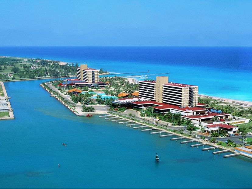 Panoramic hotel & beach view