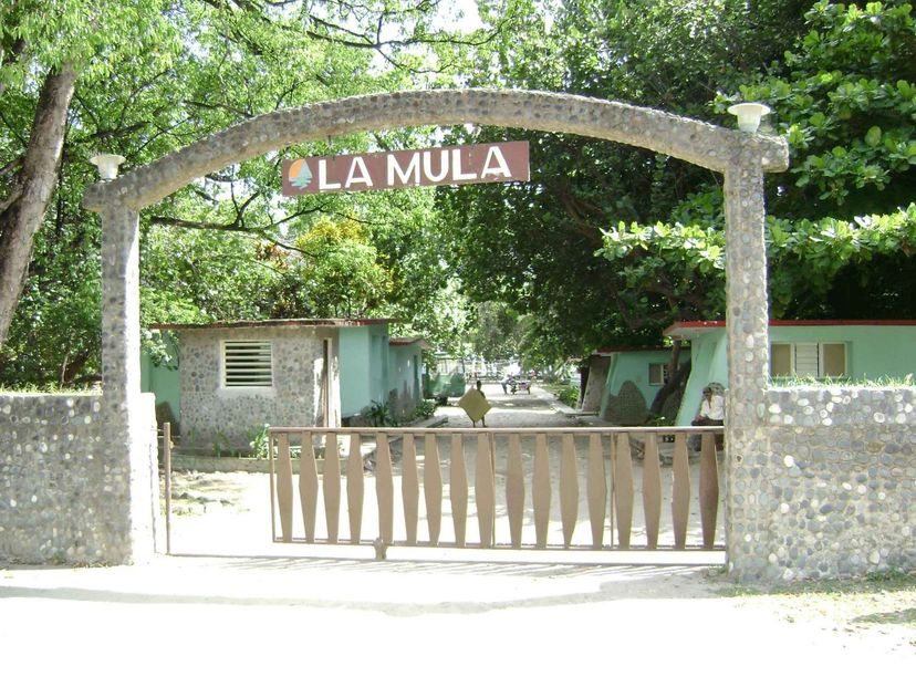 La Mula camping panoramic view
