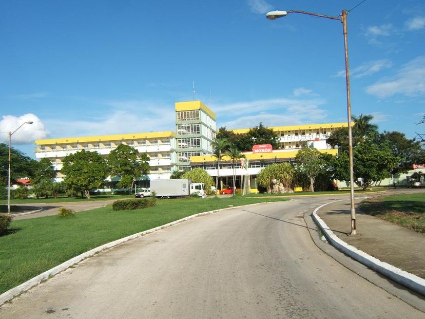 Panoramic hotel view