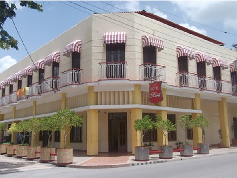 Panoramic hotel view