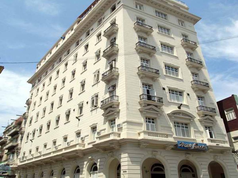 Panoramic hotel view