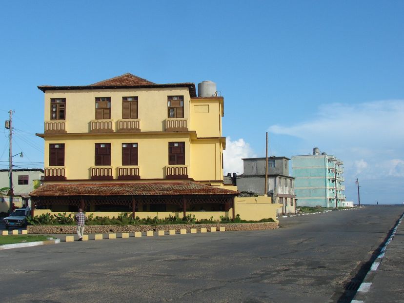 Panoramic hotel view
