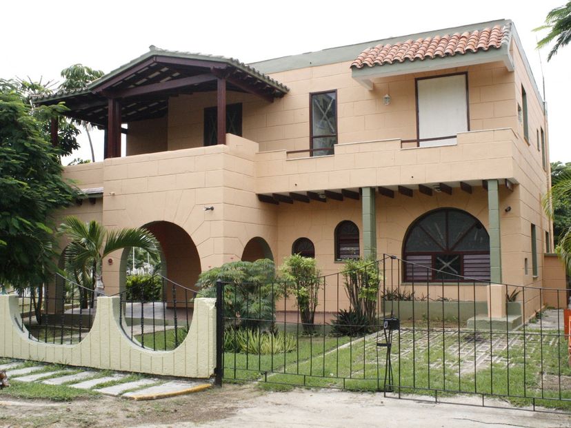Panoramic house view