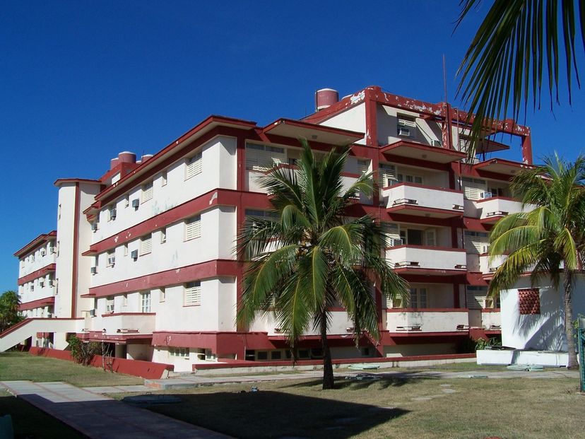 Panoramic aparthotel view