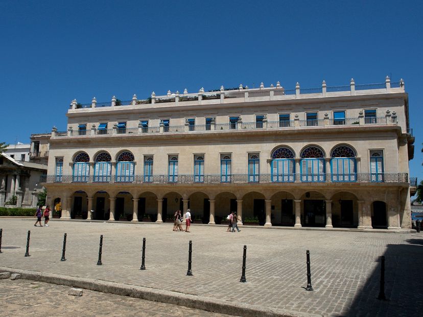 Panoramic hotel view
