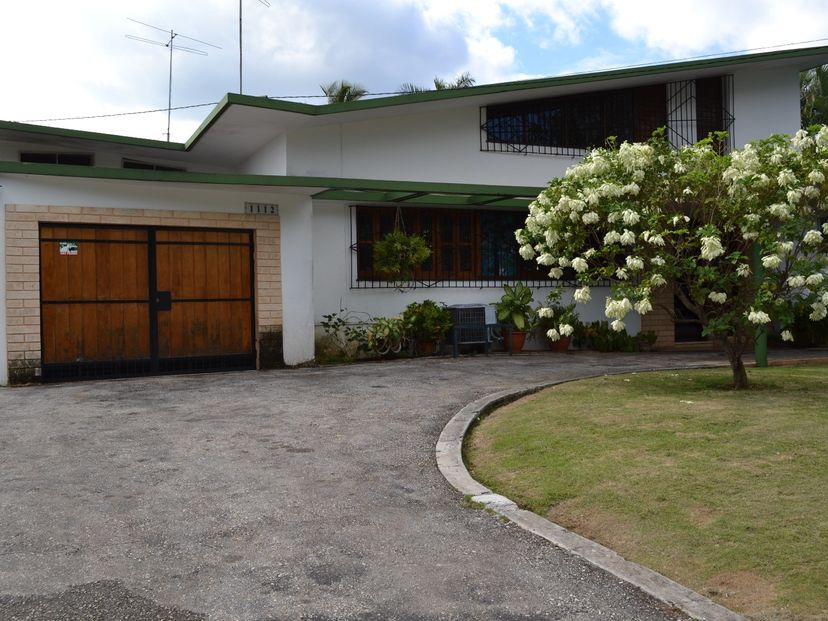Panoramic house view