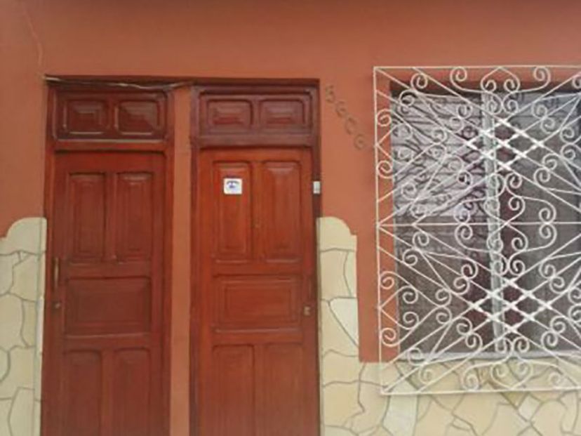 House's entrance view