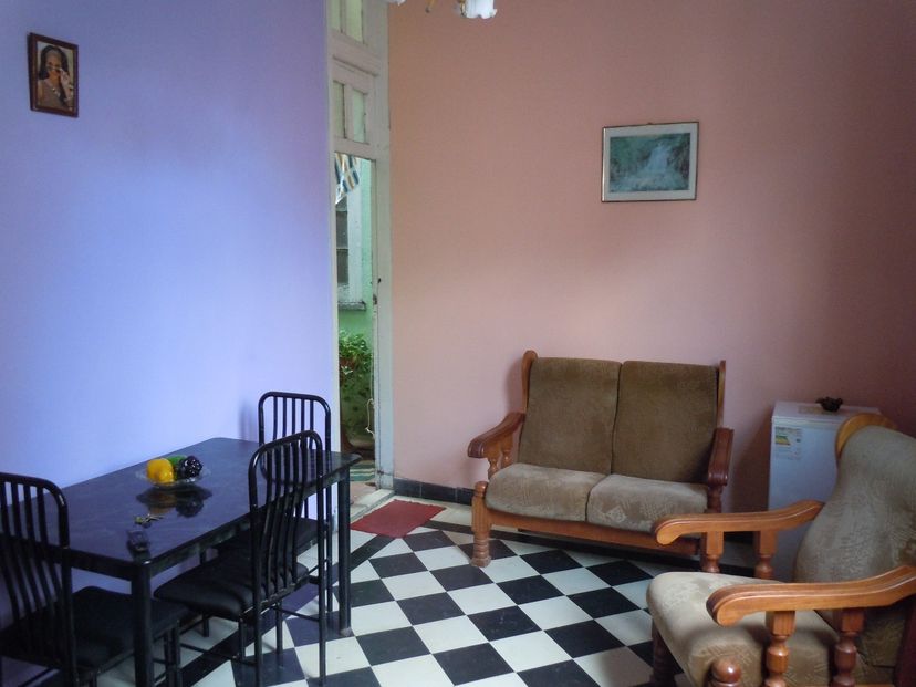 Apartment's living-dinning room