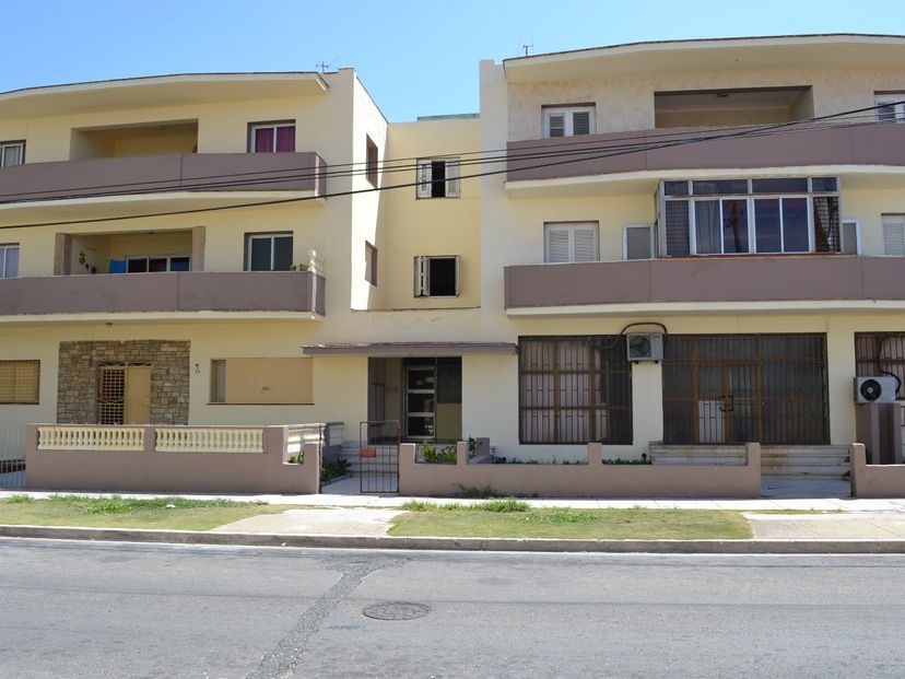 Panoramic house view