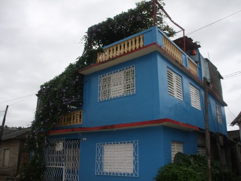 Panoramic house view