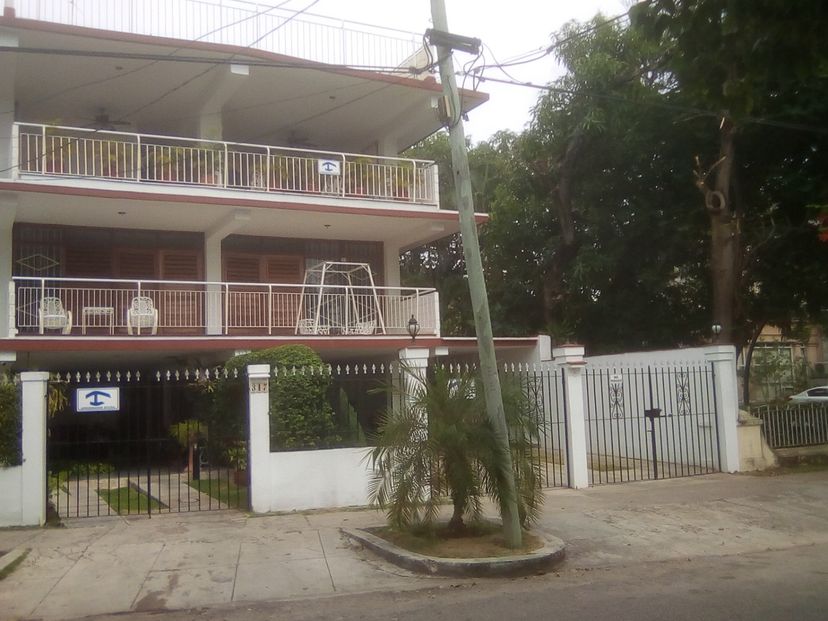Panoramic house view