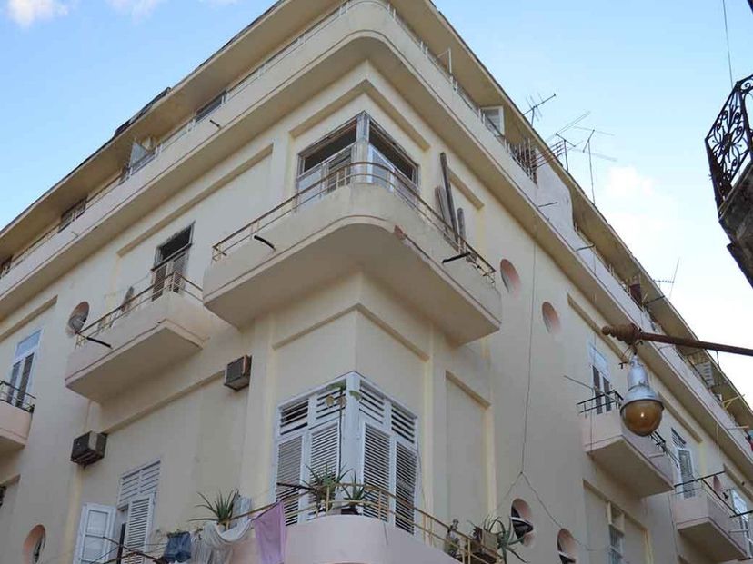 Panoramic aparthotel view