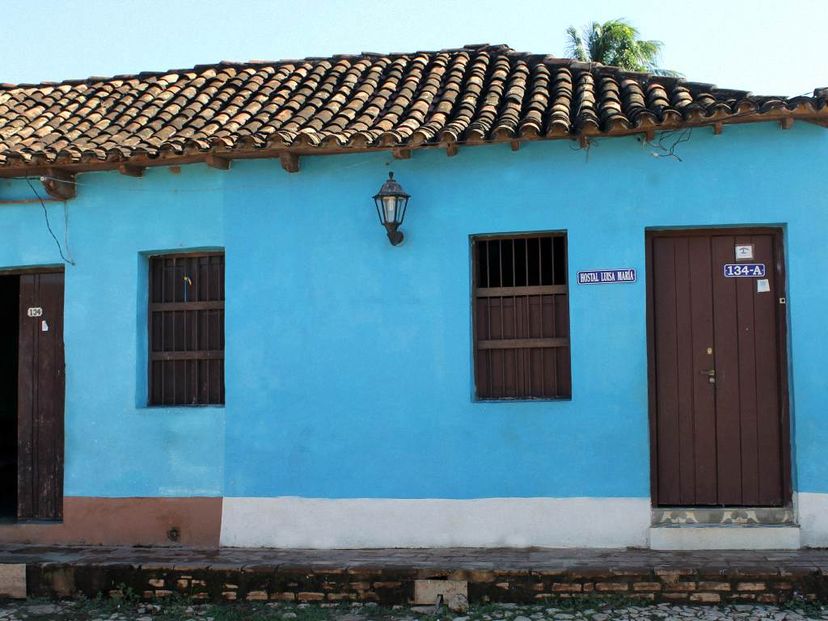 Panoramic house view