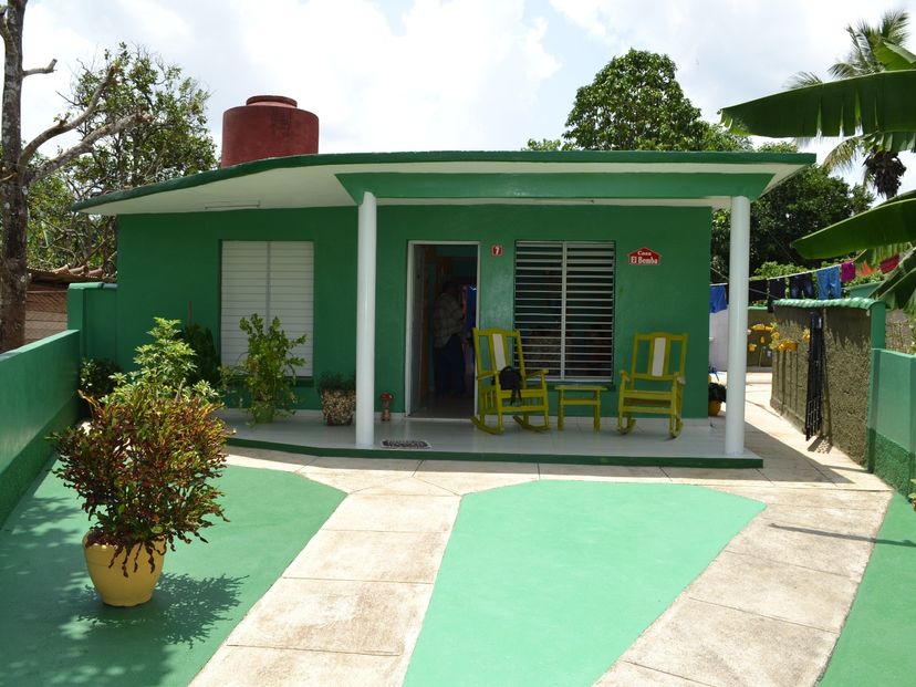 Panoramic house view