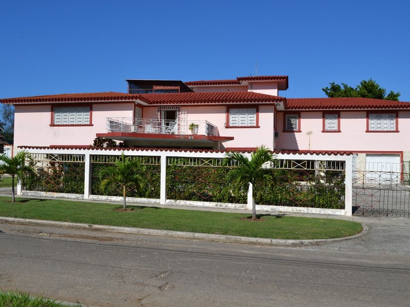 Panoramic house view