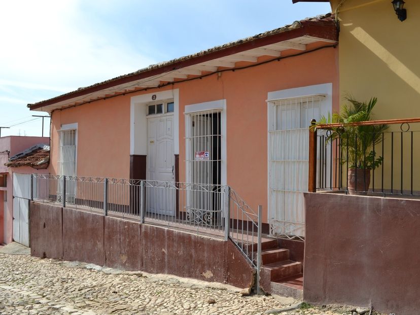 Panoramic house view