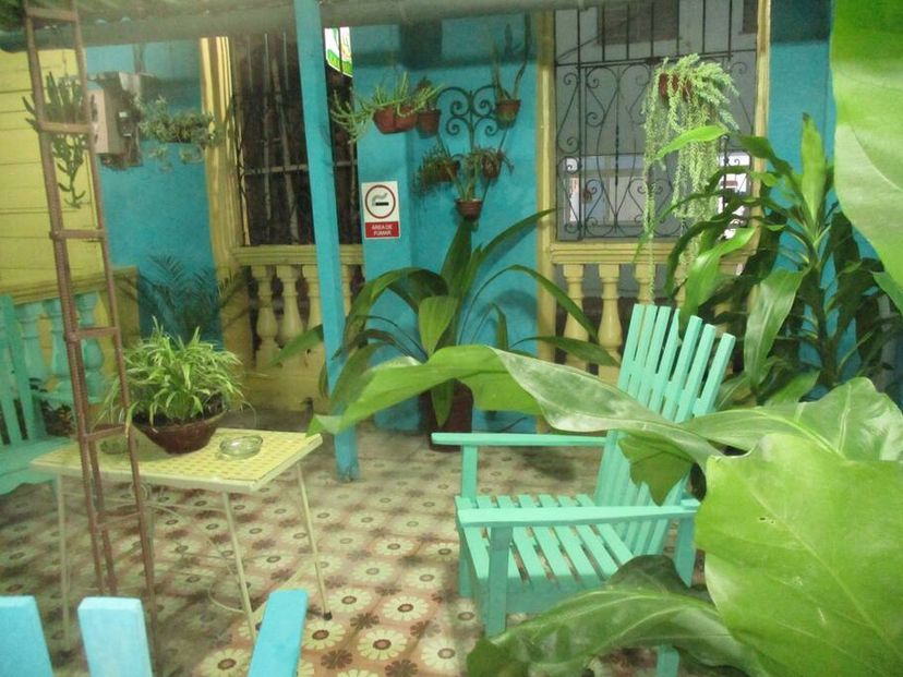 House´s inside patio view