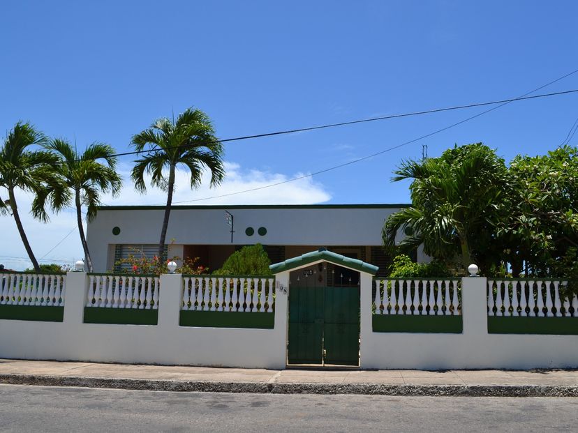 Panoramic house view