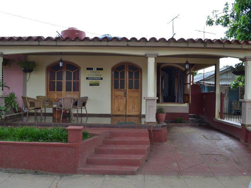 Panoramic house view