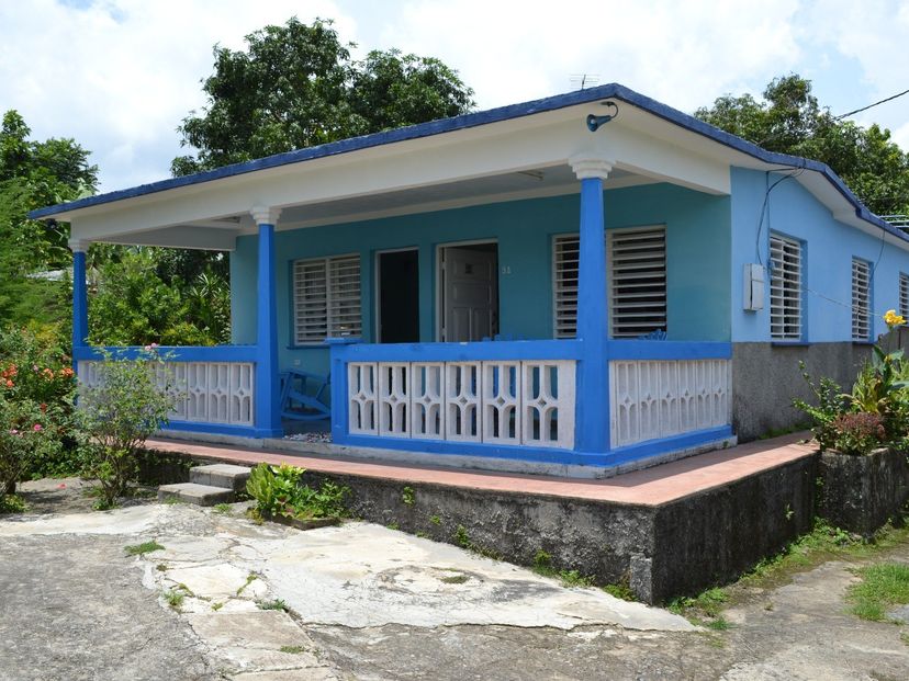 Panoramic house view