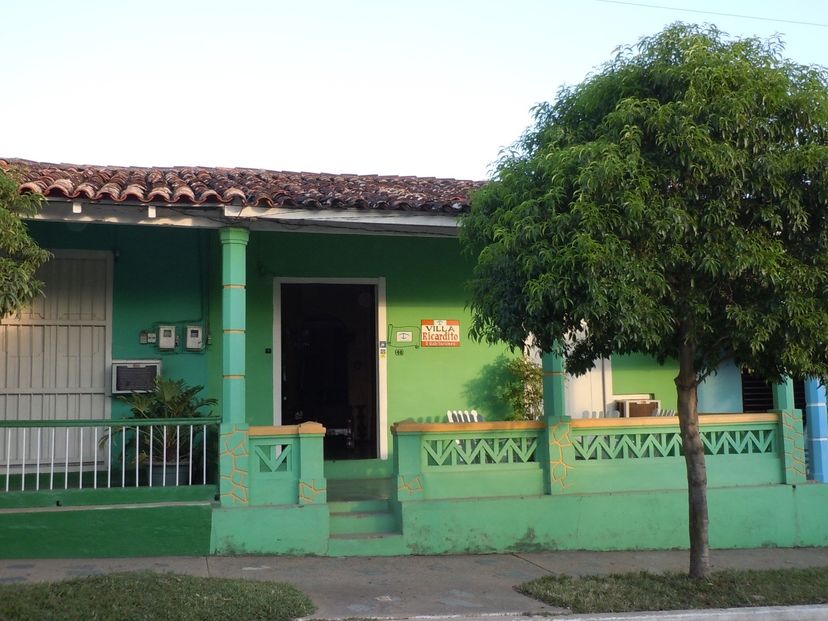 Panoramic house view