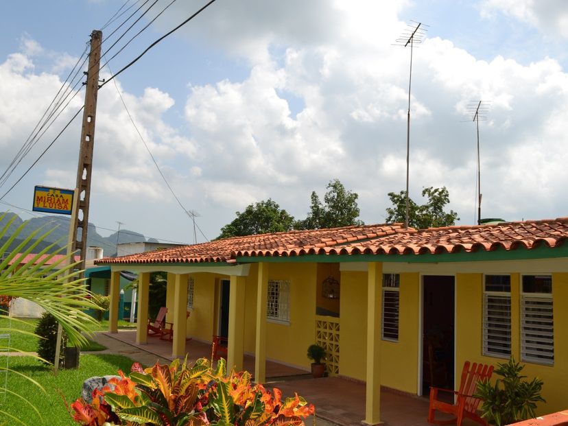 Panoramic house view