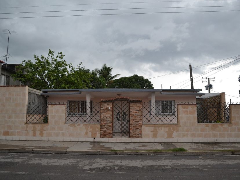 Panoramic house view