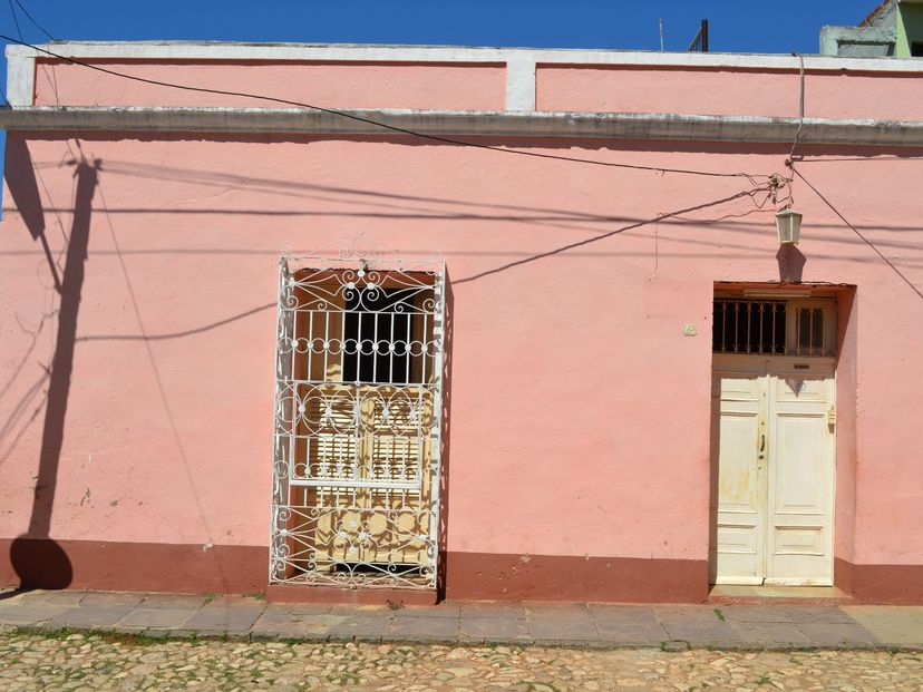 Panoramic house view