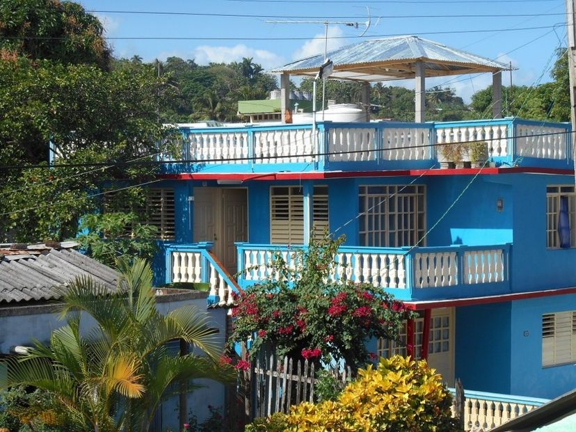 Panoramic house view