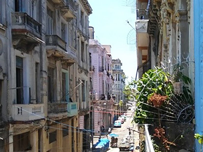View from balcony