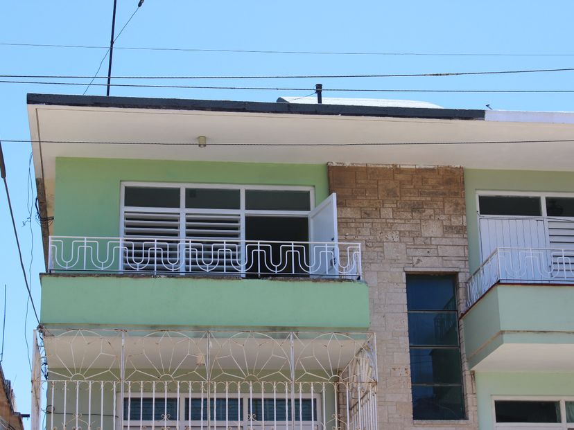 Apartment's balcony view
