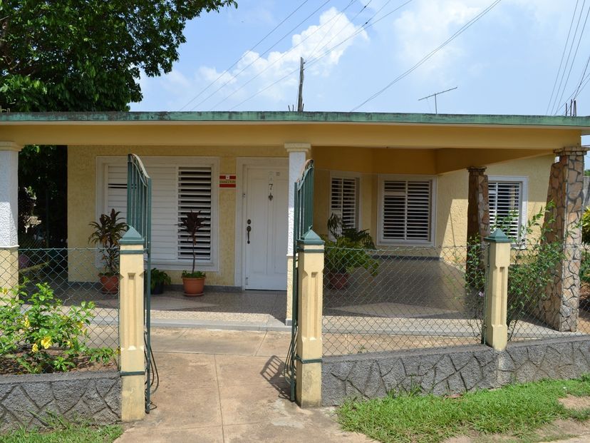 Panoramic house view