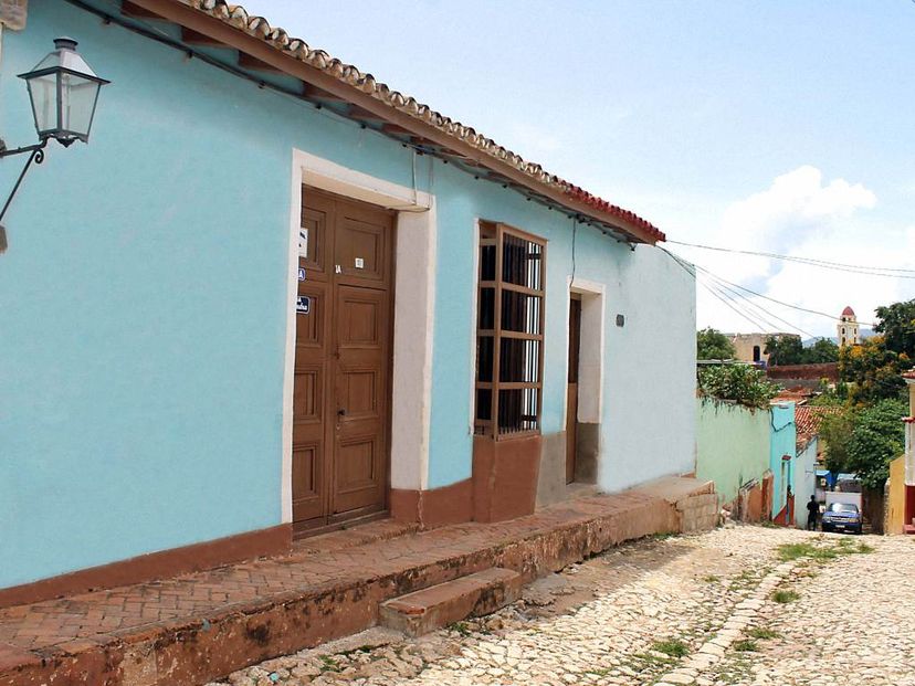House's panoramic view and Trinidad old city