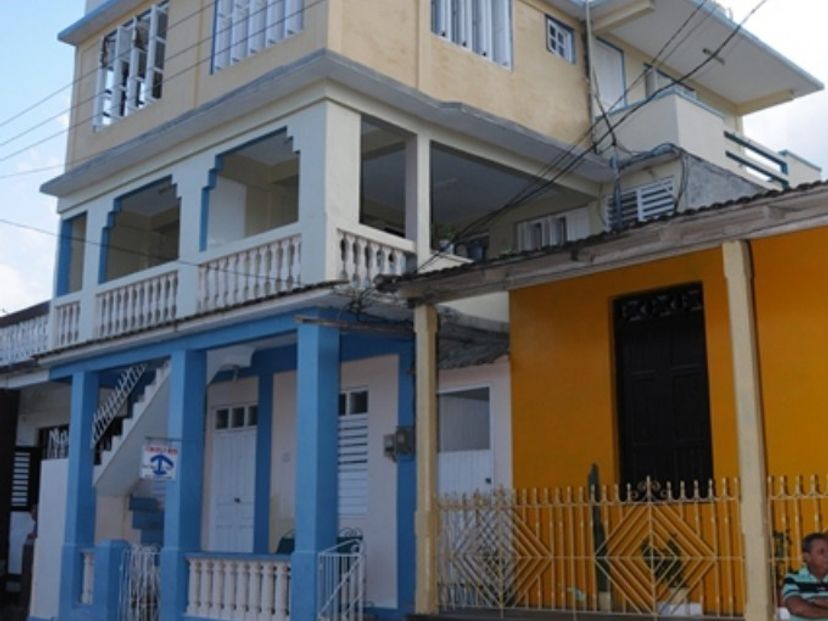 Panoramic house view