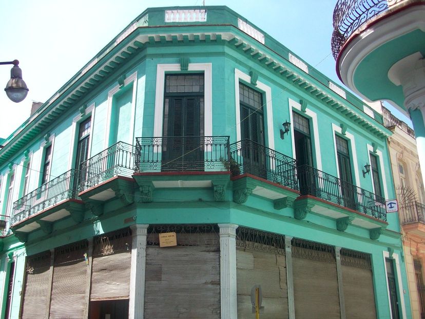 Panoramic house view
