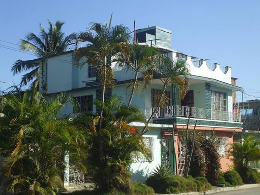 Panoramic house view