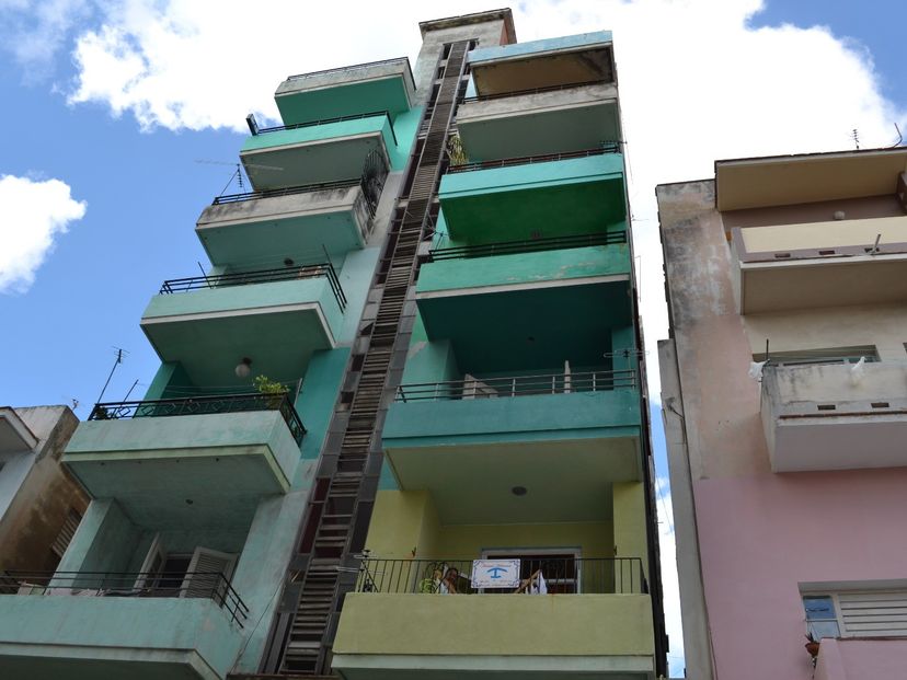 Apartment's panoramic view