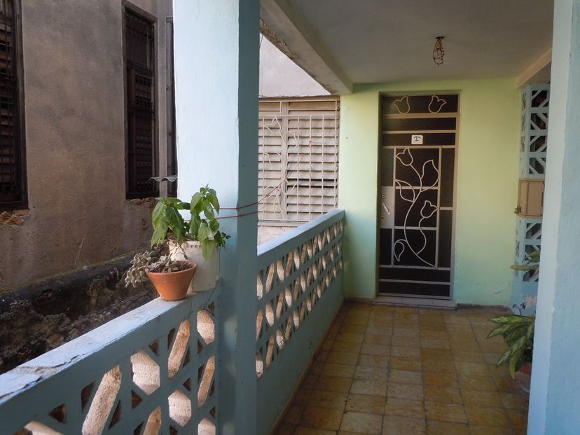 Apartment's entrance view