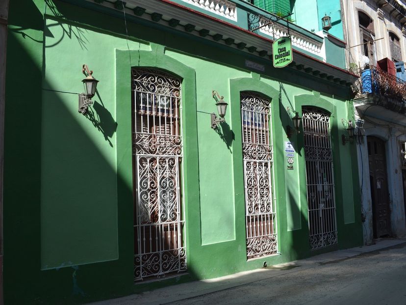 Panoramic house view