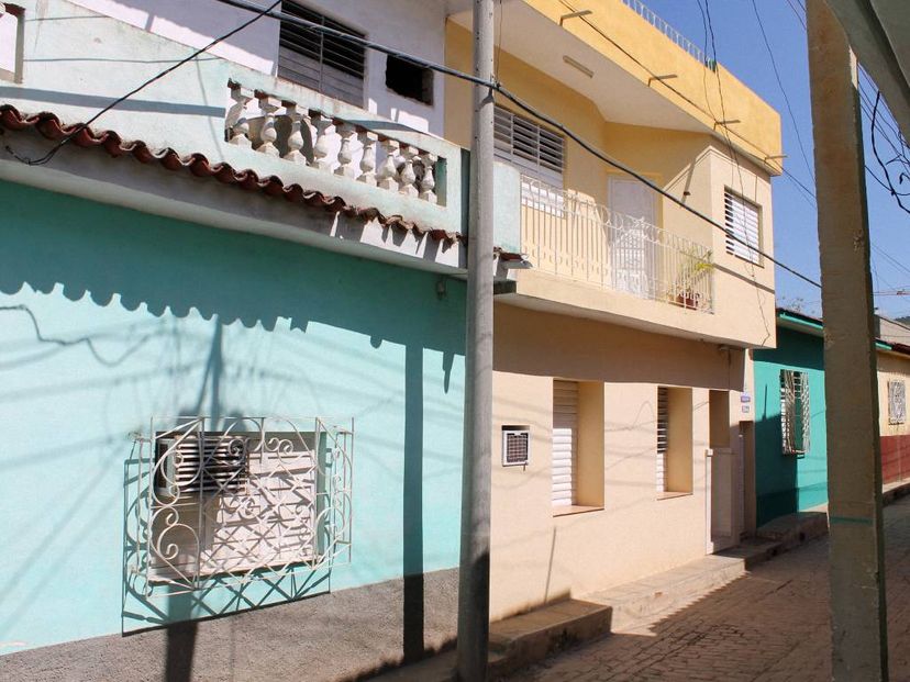 Panoramic house view
