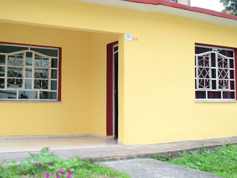 House's entrance view