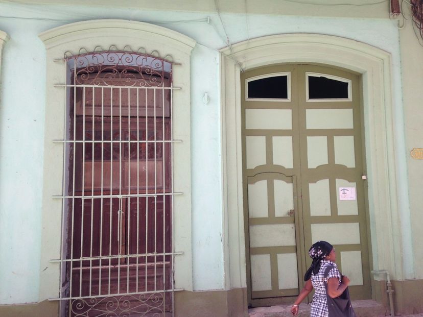 House entrace view
