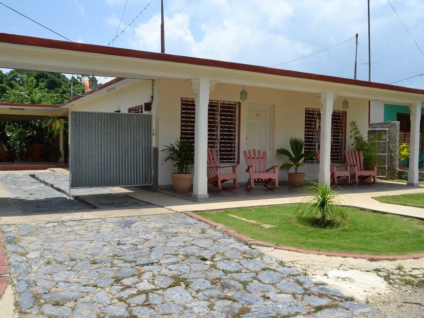 Panoramic house view