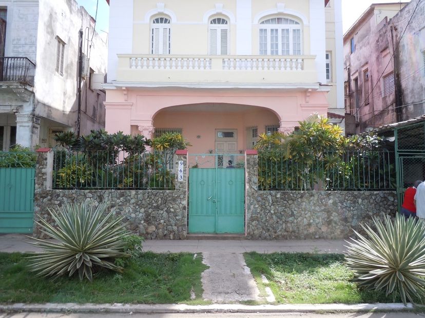 Panoramic house view