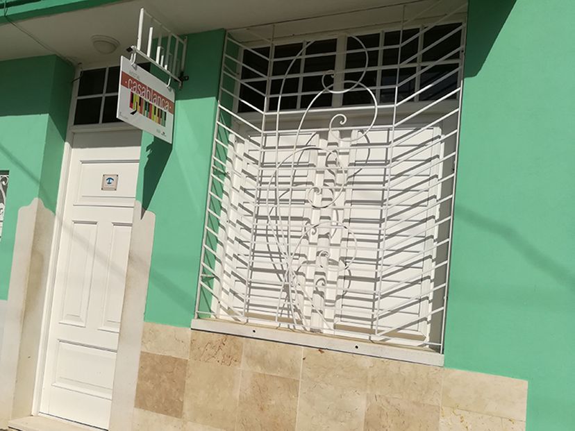 House's entrance view