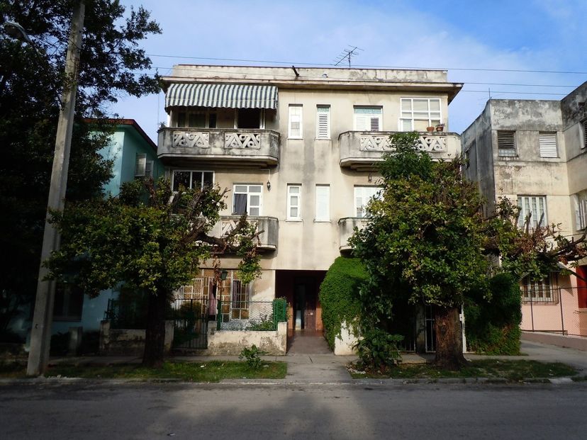 Panoramic house view