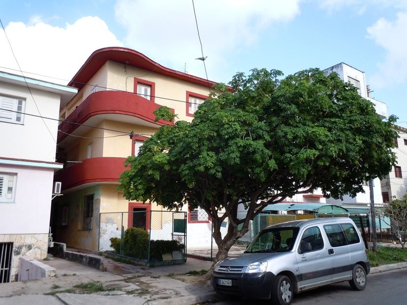 Panoramic apartment view
