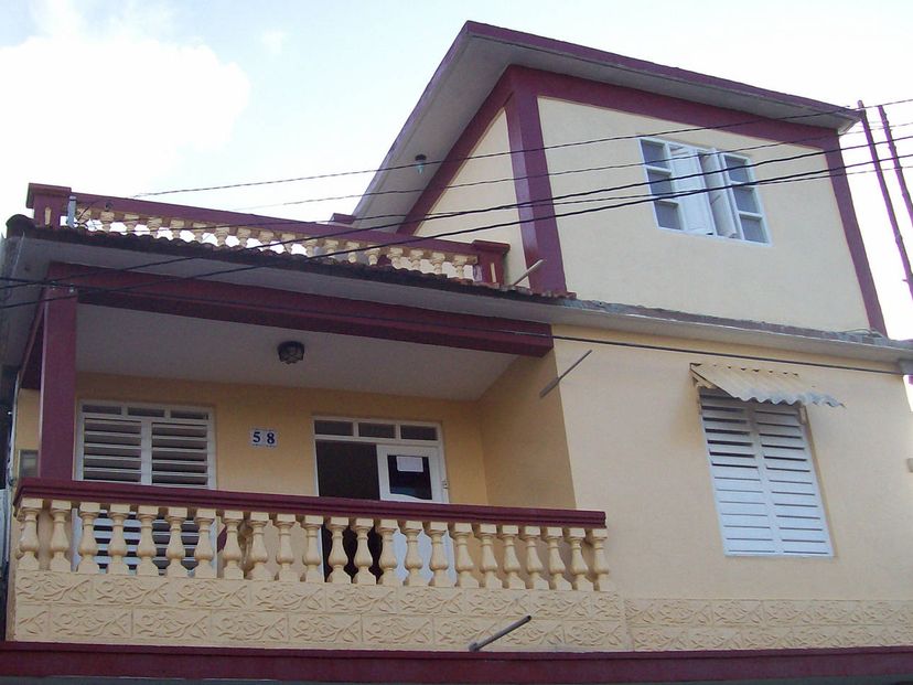 Panoramic house view