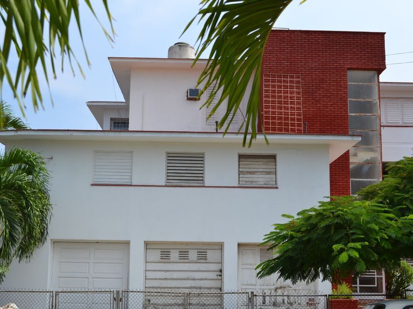 Panoramic house view